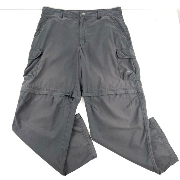 Nike ACG Pants Mens 36x30 Gray Y2K Vintage Convertible Zip Off Equipment Hiking - Picture 1 of 12
